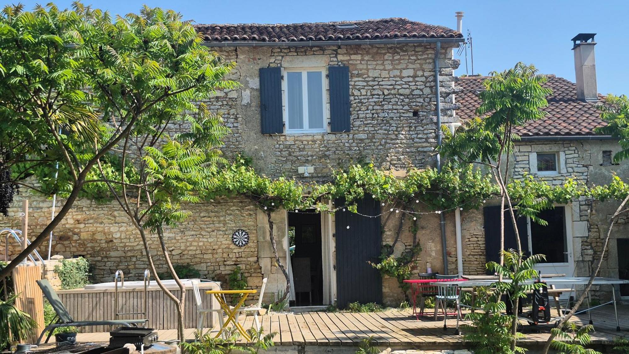 Les Chambres Du Nid Charentais La Poterie  Exterior photo